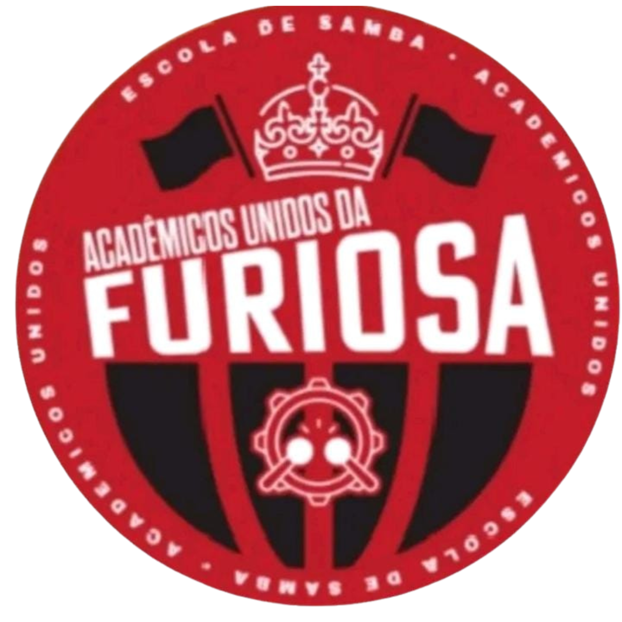 Brasão da escola de samba Acadêmicos da Furiosa